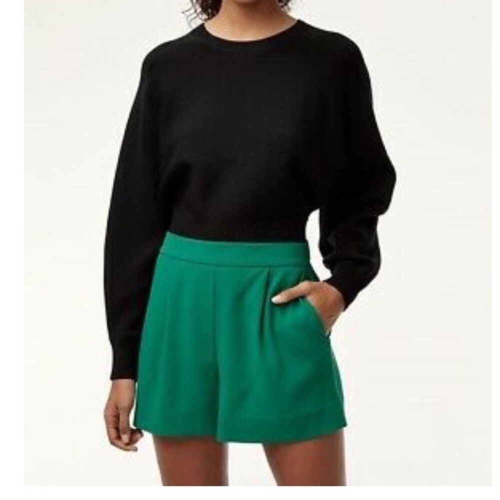 (SOLD) ARITZIA Babaton High Rise Shorts Green 6 - Picture 2 of 5